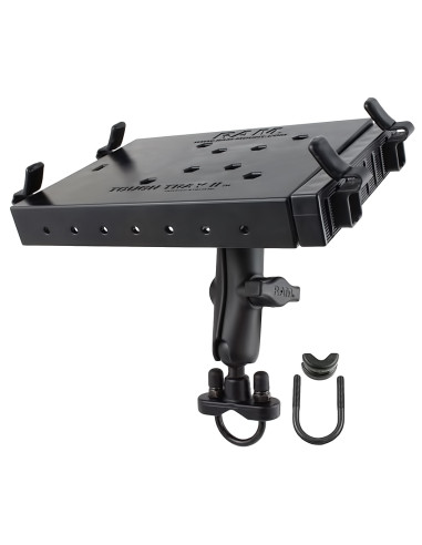 RAM® Tough-TrayT Tablet Mount with U-Bolt Rail Base