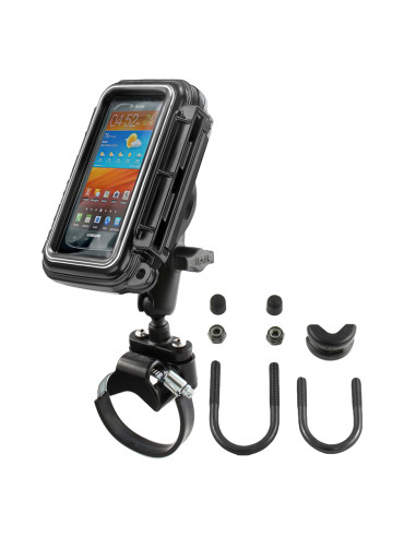 RAM® Aqua Box® ATV/UTV Rail Mount for Medium Devices