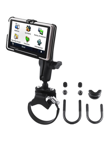 RAM® ATV/UTV Double Ball Rail Mount for Garmin nuvi 1300 Series + More