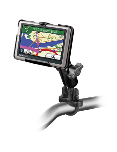 RAM® Handlebar U-Bolt Double Ball Mount for Garmin nuvi 1400 Series