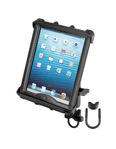 RAM® Tab-TiteT Handlebar U-Bolt Mount for Large Tablets with Cases