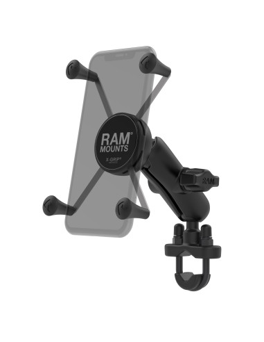 RAM® X-Grip® Large Phone Mount with Handlebar U-Bolt Base - Medium