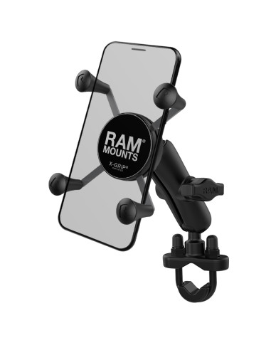 RAM® X-Grip® Phone Mount with Handlebar U-Bolt Base - Medium