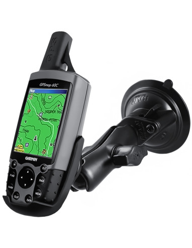 RAM® Twist-LockT Suction Cup Mount for Garmin Astro 220, GPS 60 + More