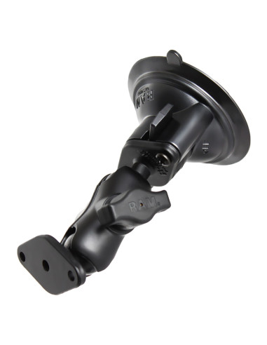 RAM® Twist-LockT Suction Cup Double Ball Mount - Short