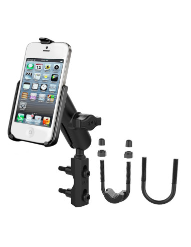 RAM® Motorcycle Brake/Clutch Reservoir Mount for Apple iPhone 5 & 5s