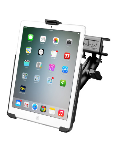 RAM® EZ-RollrT for iPad mini Gen 1-3 with Glare Shield Clamp Base