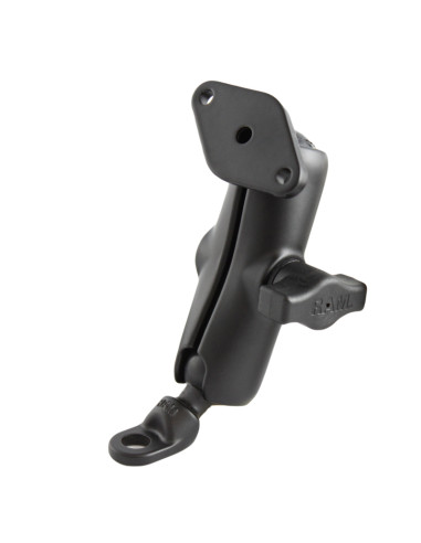 RAM® Double Ball Mount with 9mm Angled Bolt Head Adapter