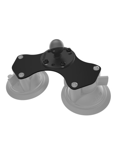 RAM® Dual Adapter Plate for RAM® Twist-LockT Suction Cups