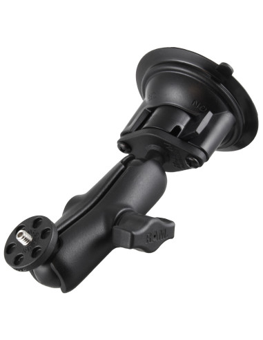 RAM® Twist-LockT Suction Cup Mount with 1/4"-20 Camera Adapter - Medium