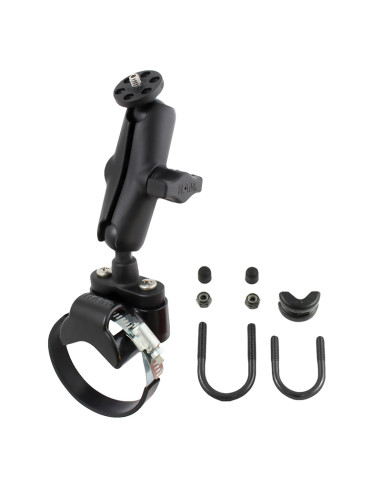 RAM® ATV/UTV Rail Mount with 1/4"-20 Camera Adapter - Medium Arm