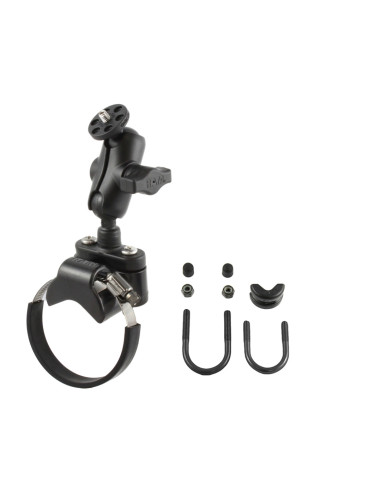 RAM® ATV/UTV Rail Mount with 1/4"-20 Camera Adapter - Short Arm