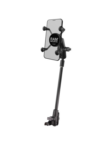 RAM® X-Grip® Phone Mount for Wheelchair Seat Tracks