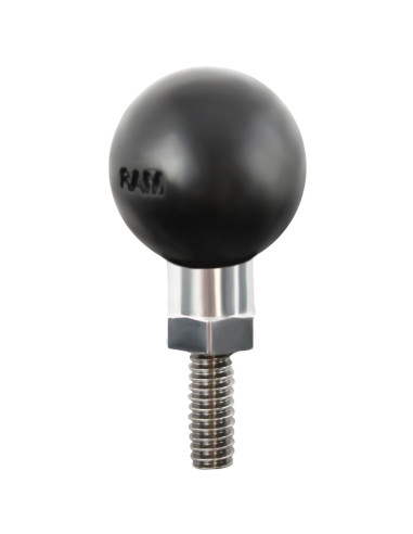 RAM® Ball Adapter with 1/4"-20 x 1/2" Threaded Stud