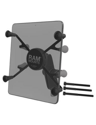 RAM® X-Grip® with Motorcycle Handlebar Clamp Base for 7"-8" Tablets