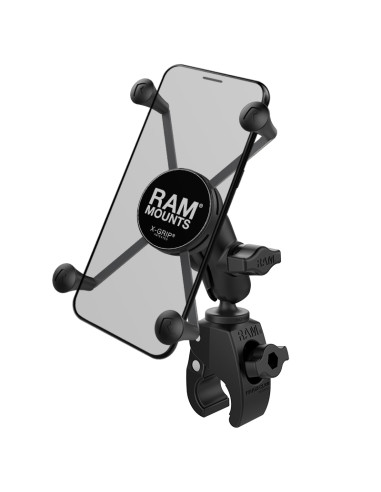 RAM® X-Grip® Large Phone Mount with Tough-ClawT Small Clamp Base - Short