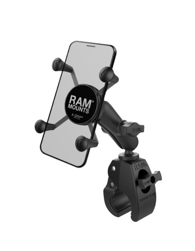 RAM® X-Grip® Phone Mount with RAM® Tough-ClawT Small Clamp Base - Medium