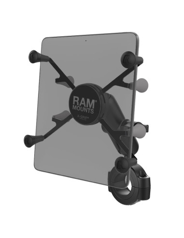 RAM® X-Grip® with RAM® TorqueT Large Rail Base for 7"-8" Tablets