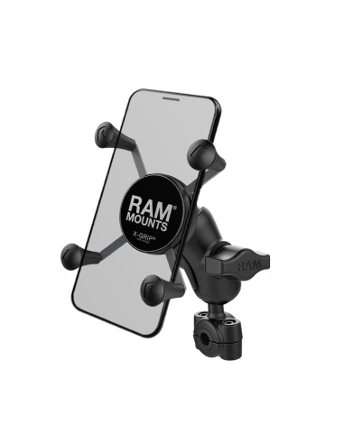 RAM® X-Grip® Phone Mount with RAM® TorqueT Small Rail Base - Short