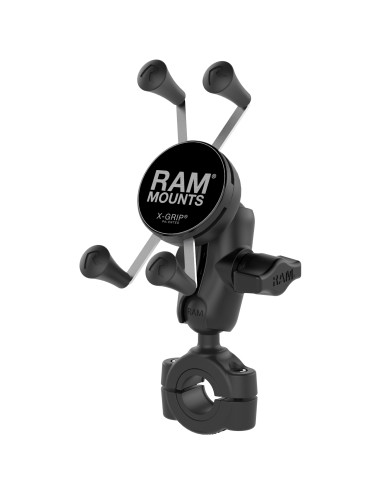 RAM® X-Grip® Phone Mount with RAM® TorqueT Medium Rail Base - Short