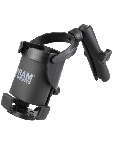 RAM® Level CupT XL 32oz Drink Holder with Double Socket Arm