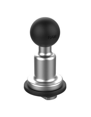 RAM® Aluminum Track Ball Base with T-Bolt Attachment - B Size