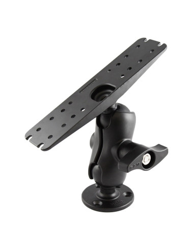 RAM® Large Marine Electronics Mount with Jam Nut - Short