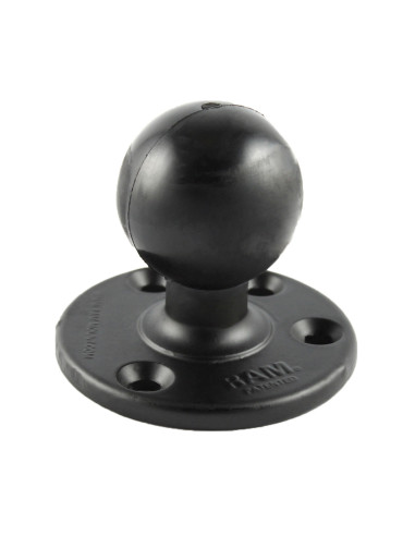 RAM® Large Round Plate with Ball - D Size