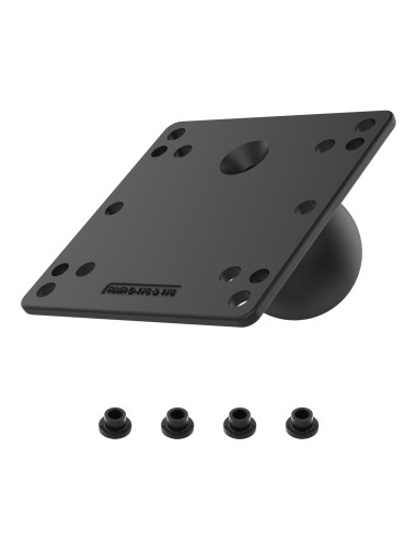 RAM® 100x100mm VESA Plate with Ball - D Size