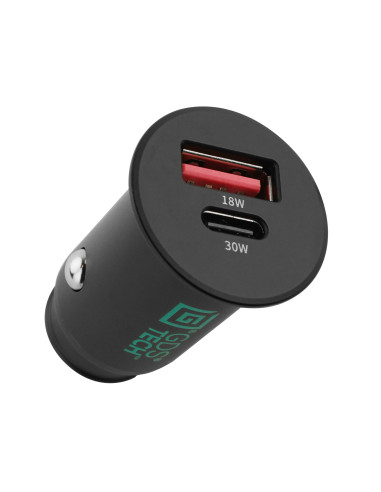 GDS® Type-C and Type A 2-Port Cigarette Charger