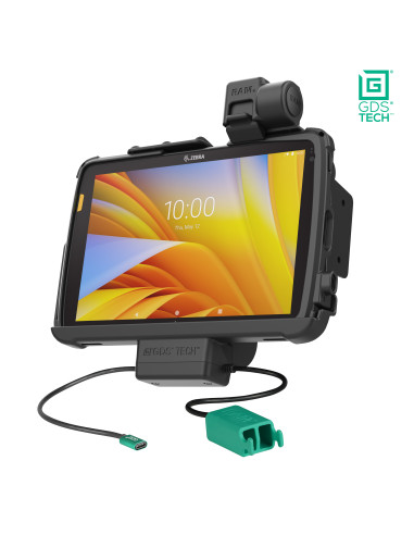 GDS® Power + Dual USB Dock with Latch for Zebra ET4x 10" Tablet