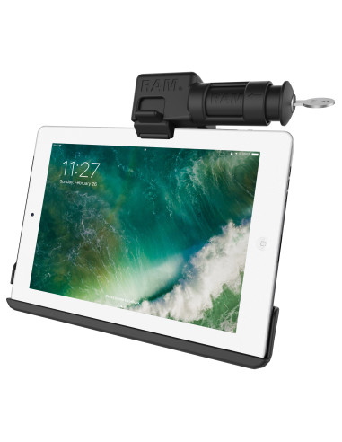 RAM® EZ-RollrT Keyed Locking Holder for iPad 6th Gen, Air 2 + More