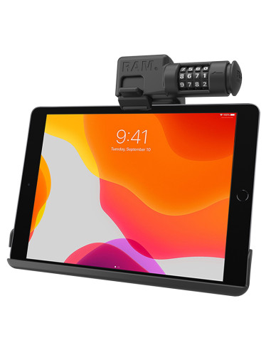 RAM® EZ-RollrT Combo Locking Holder for iPad 7th-9th Gen & Air 3