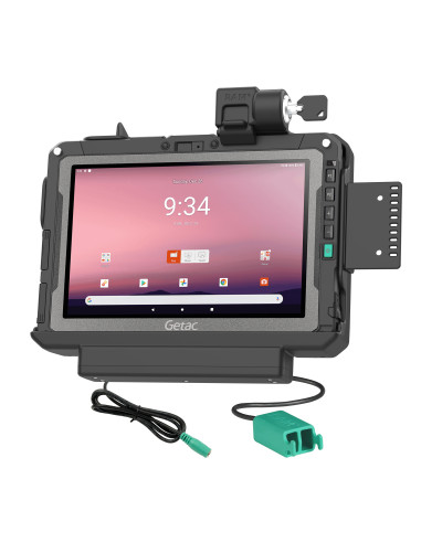 RAM® Locking Power + Dual USB Data Dock for Getac ZX10