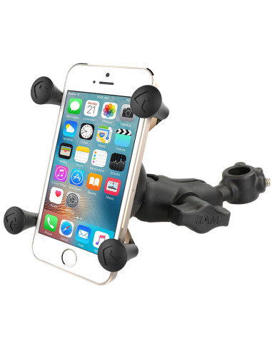 RAM® X-Grip® Phone Mount with 1/2" Diameter Rail Base