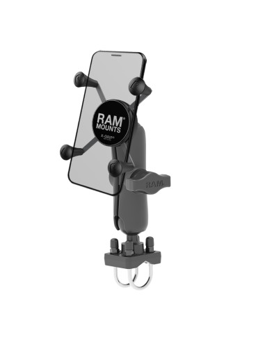 RAM® X-Grip® Phone Mount with Double U-Bolt Base