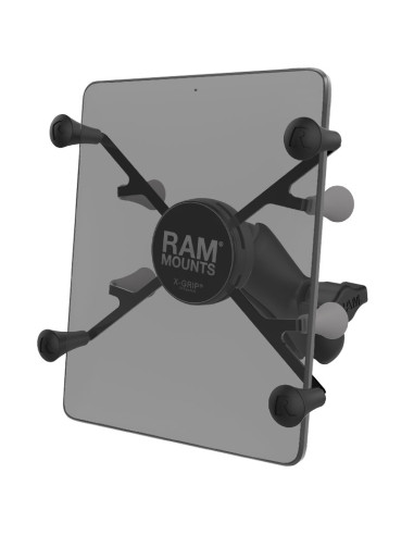 RAM® X-Grip® Universal Holder for 7"-8" Tablets with Double Socket Arm