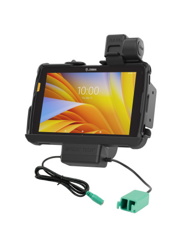 RAM® Tough-DockT Power + Dual USB with Latch for Zebra ET4x 8" Tablet