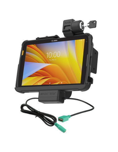 Locking RAM® Tough-DockT Power + Data for Zebra ET4x 10" Tablet