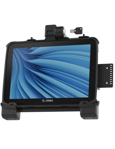 RAM® Locking Form-Fit Holder for Zebra ET8x 2-in-1 Tablet