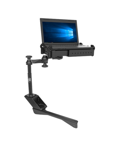 RAM® No-DrillT Laptop Mount for 06-10 Dodge Charger (Non-Police) + More