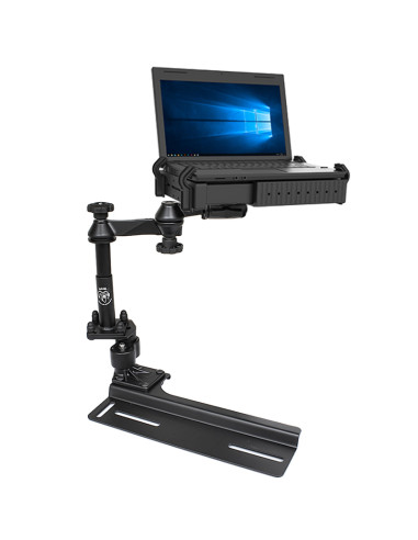 RAM® No-DrillT Laptop Mount for 96-07 Dodge Grand Caravan + More