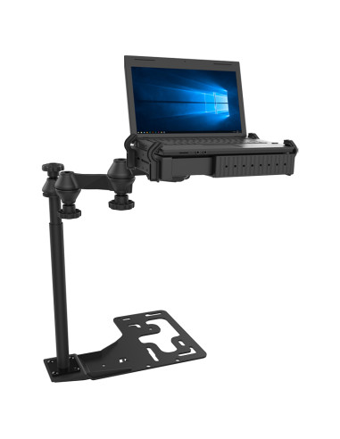 RAM® No-DrillT Universal Laptop Mount for Heavy Duty Trucks