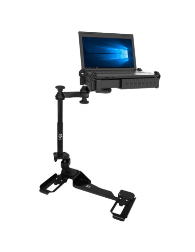 RAM® No-DrillT Laptop Mount for 06-16 Chevrolet Impala (Police) + More