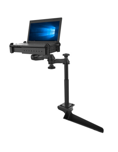 RAM® No-DrillT Laptop Mount for 99-16 Ford F-250 - F750 + More