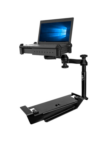 RAM® No-DrillT Laptop Mount for 11-13 Chevy Caprice