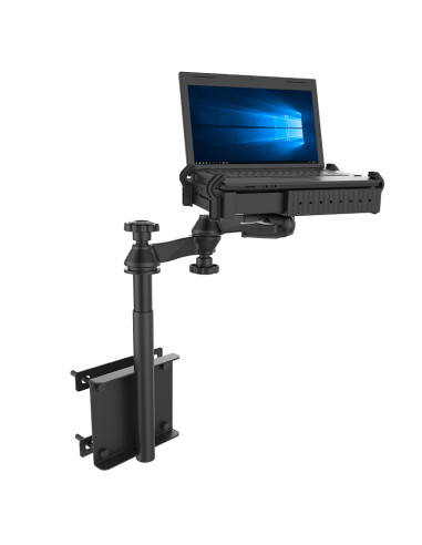 RAM® Universal Drill-Down Vertical Laptop Mount