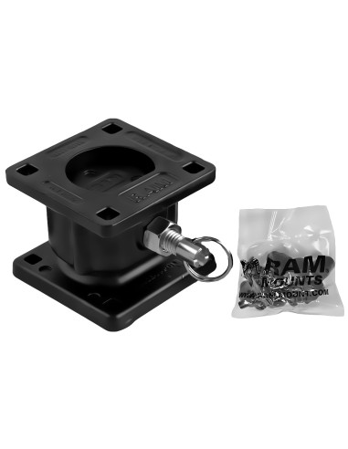 RAM® Remove-A-PoleT Riser for Vehicle Laptop Mounts