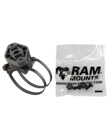 RAM® EZ-On/OffT Bicycle Mount with Swivel Base Adapter & Hardware