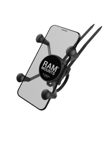 RAM® X-Grip® Phone Mount with RAM® EZ-On/OffT Bicycle Base